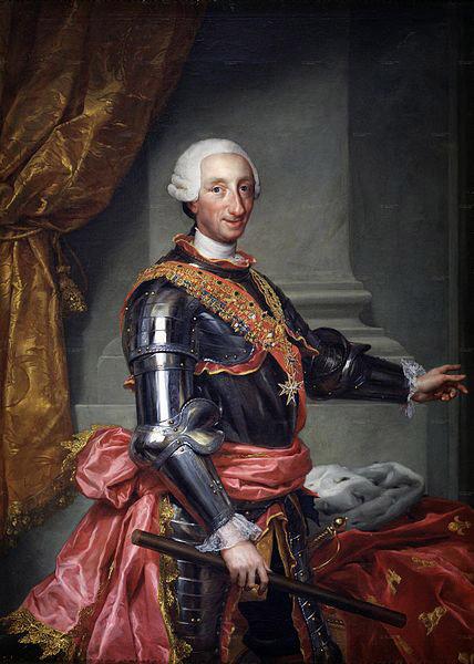 Anton Raphael Mengs Portrait of Charles III of Spain